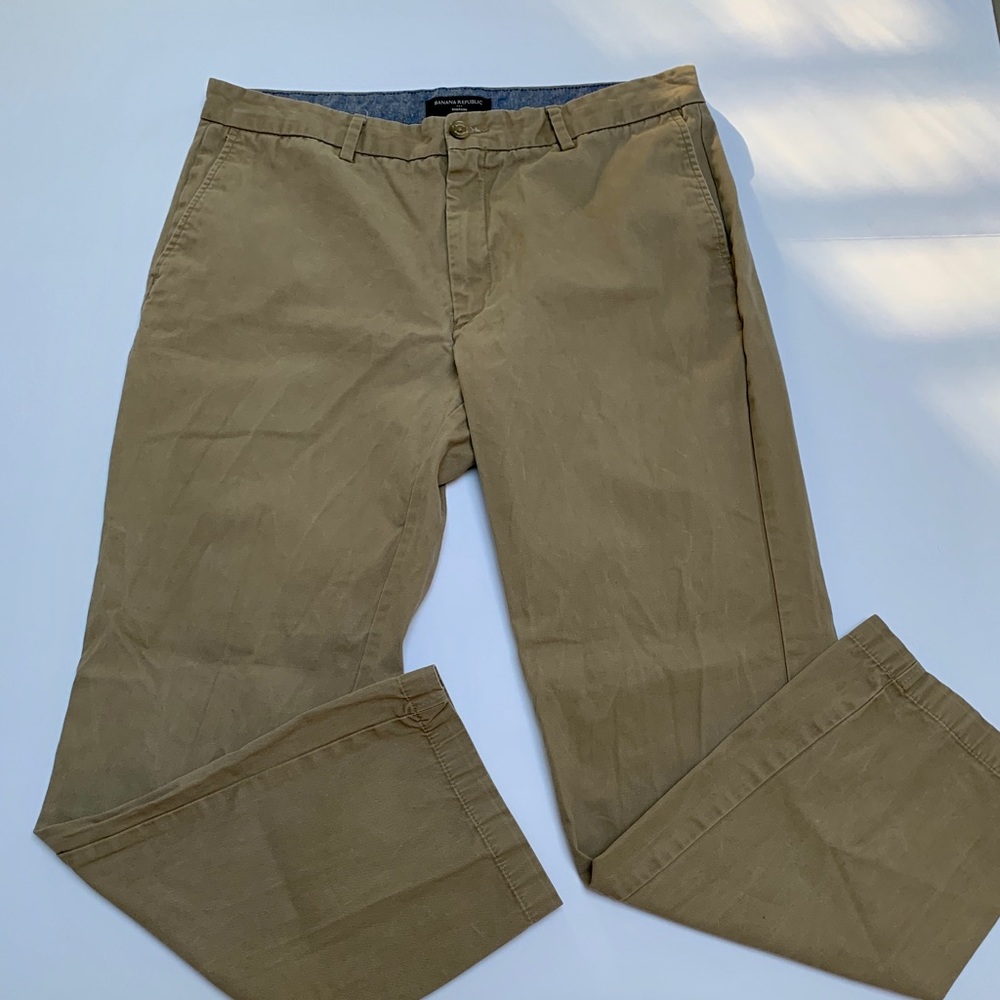 Men’s Banana Republic Emerson Chinos Khaki 34x30